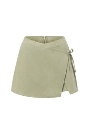 Rocio Wrap Skort - Green