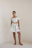 SAMPLE-Mars Ring Skirt - Misty Floral