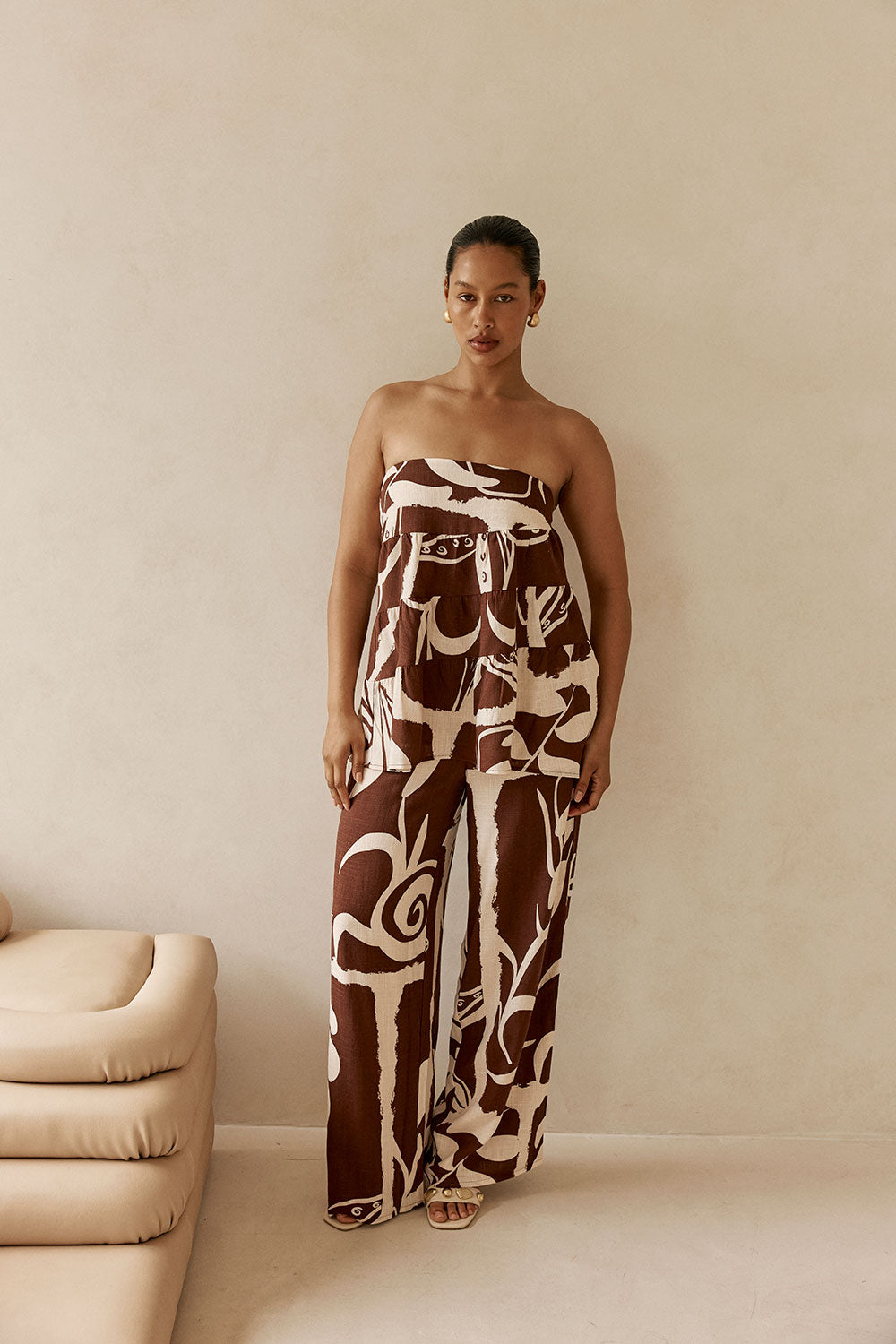 Presley Pants - Painted Tiles