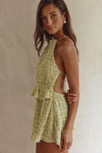 SAMPLE-Adira Playsuit - Lime