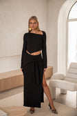 SAMPLE-Wrenley Skirt - Black