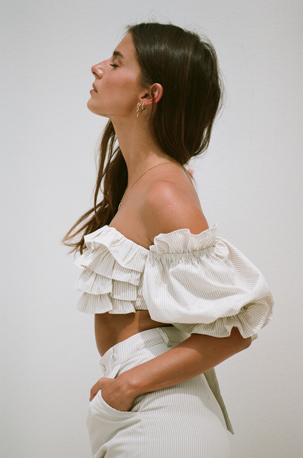 SAMPLE-Coen Frill Top
