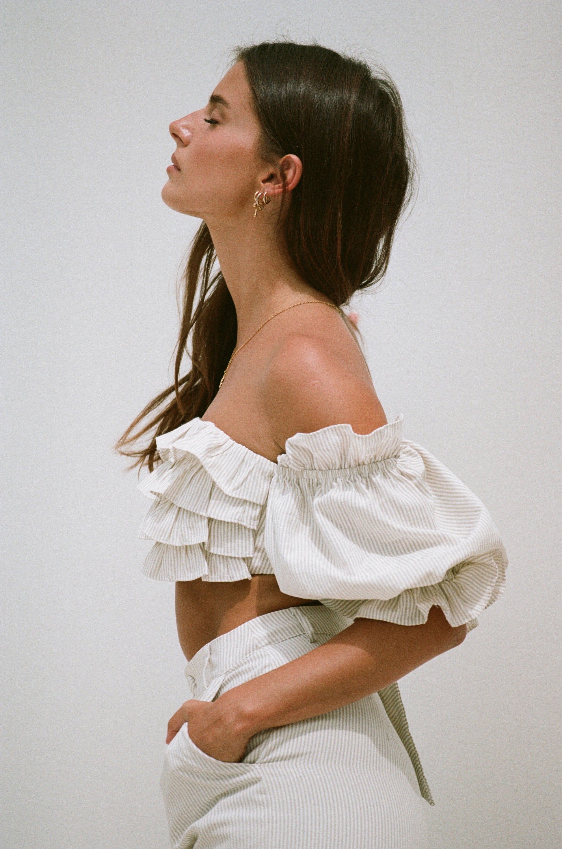 SAMPLE-Coen Frill Top