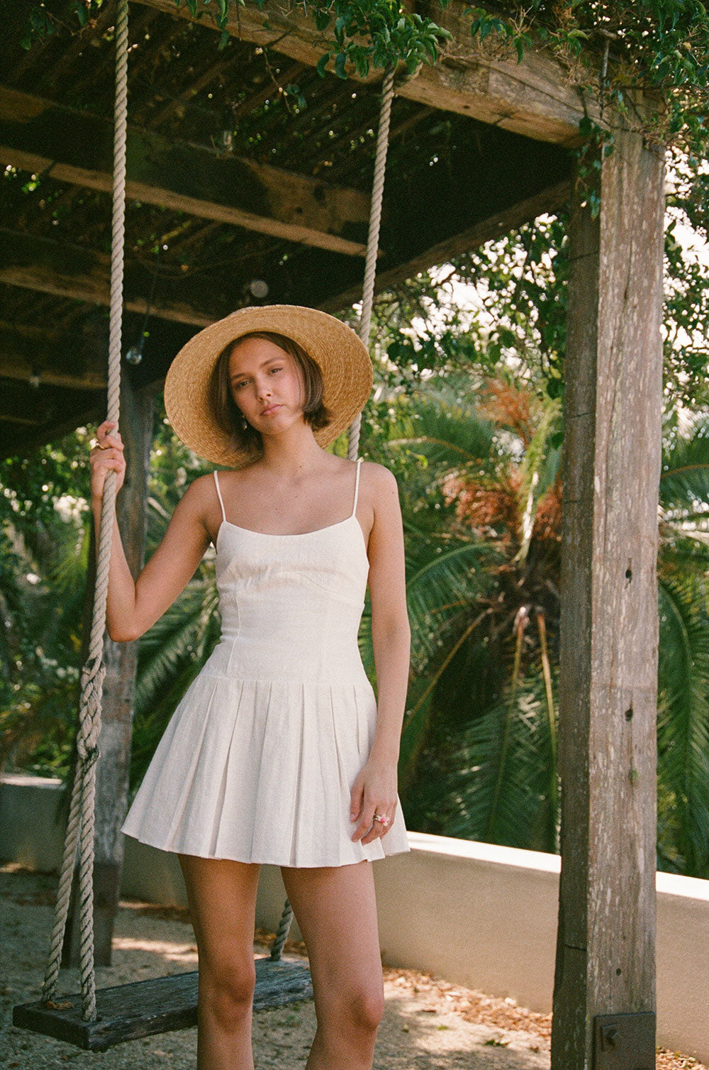 SAMPLE-Angelica Dress - White