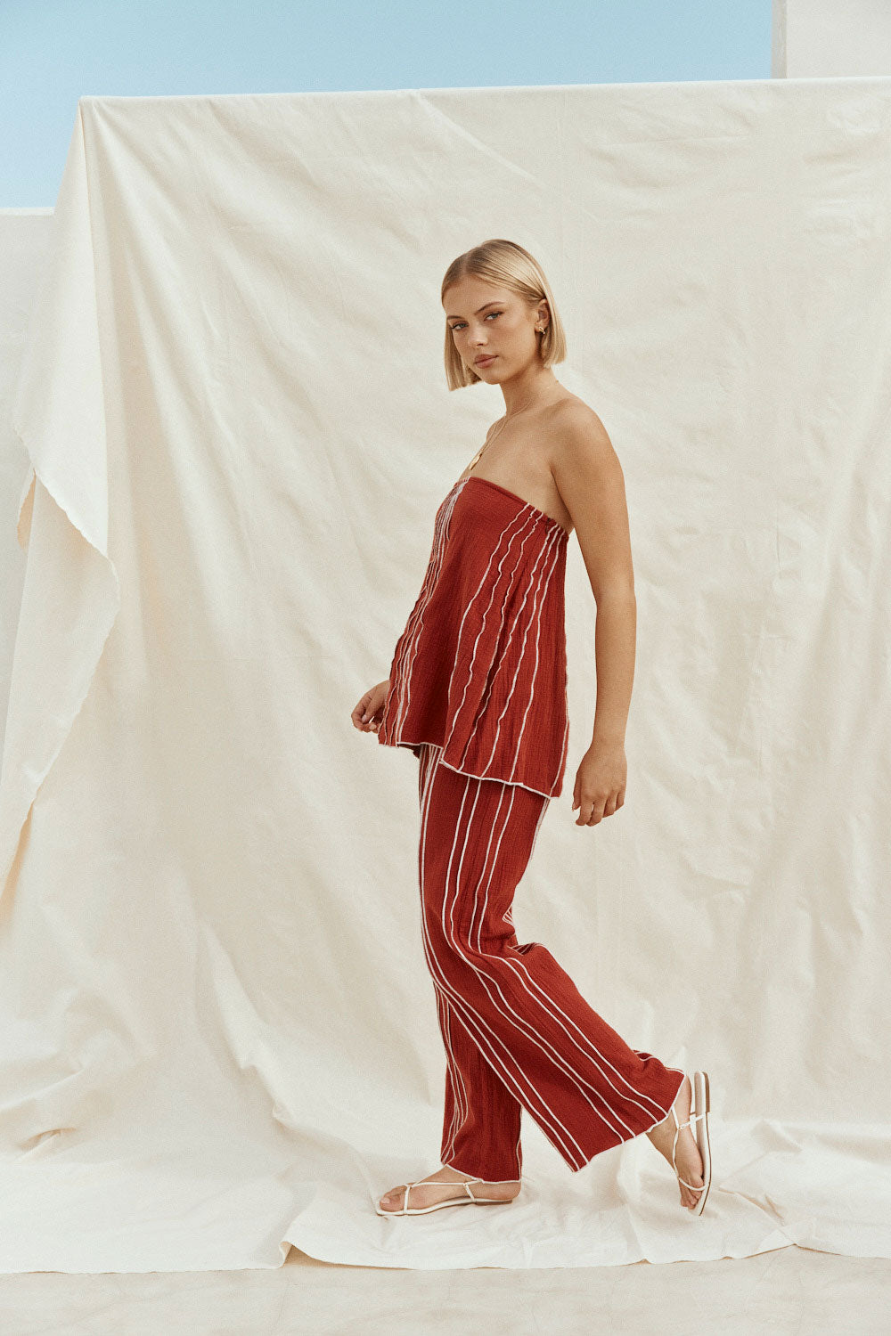 Emilia Pants - Merlot