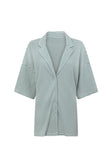 Mallory Top - Teal Stripe