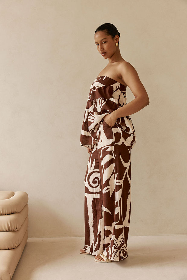 Presley Pants - Painted Tiles