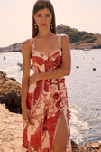 Darla Bow Dress - Calla Floral