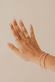 Twirl Shell Ring