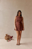 Graylee Dress - Chocolate