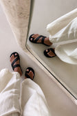 Tiera Platform Sandals - Black
