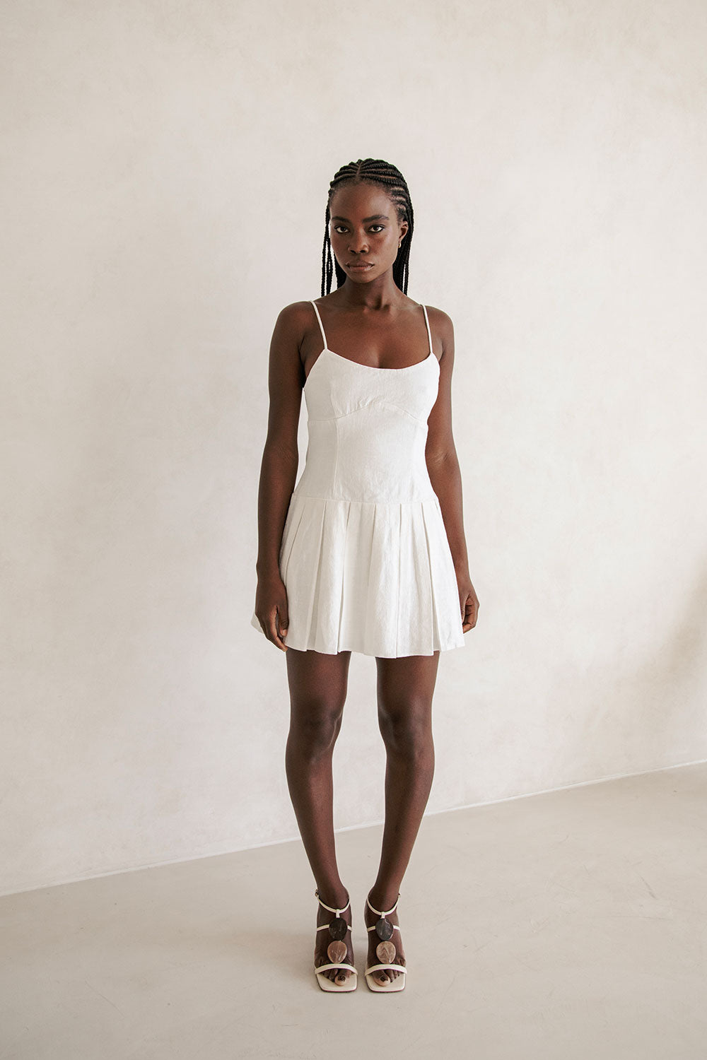 SAMPLE-Angelica Dress - White