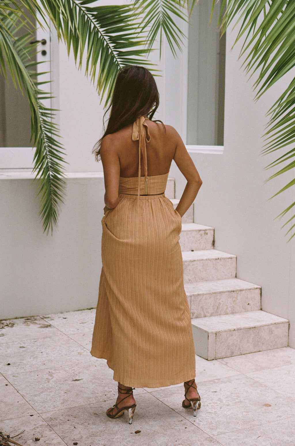 SAMPLE-Olsen Midi Dress