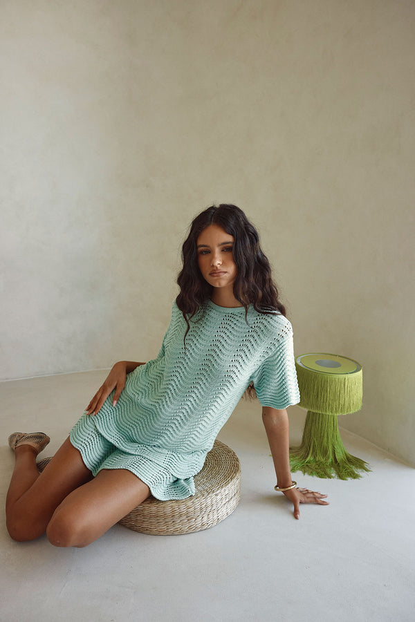Leah Skirt - Mint