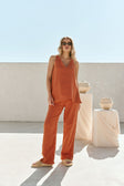 Dita Pants - Blood Orange