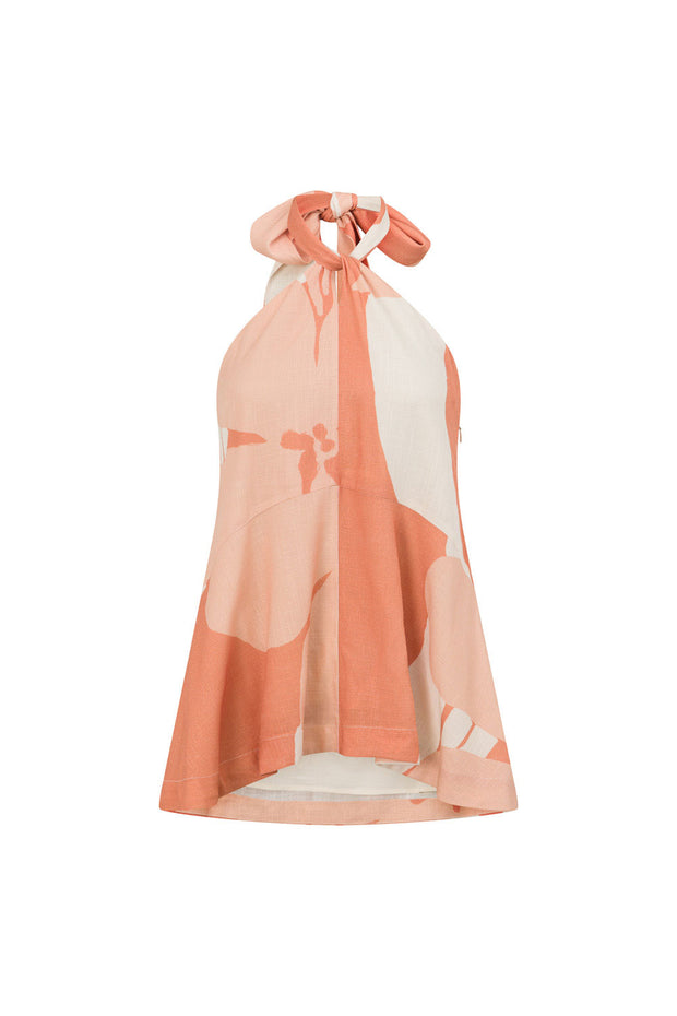 Victoria Top - Peach Solanto