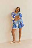 SAMPLE-Elara Shorts - Valley Blue