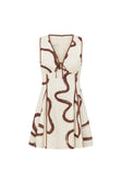 Alfresco Dress - Marbled Mocha