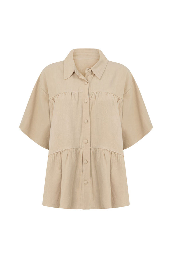 Luna Top - Beige