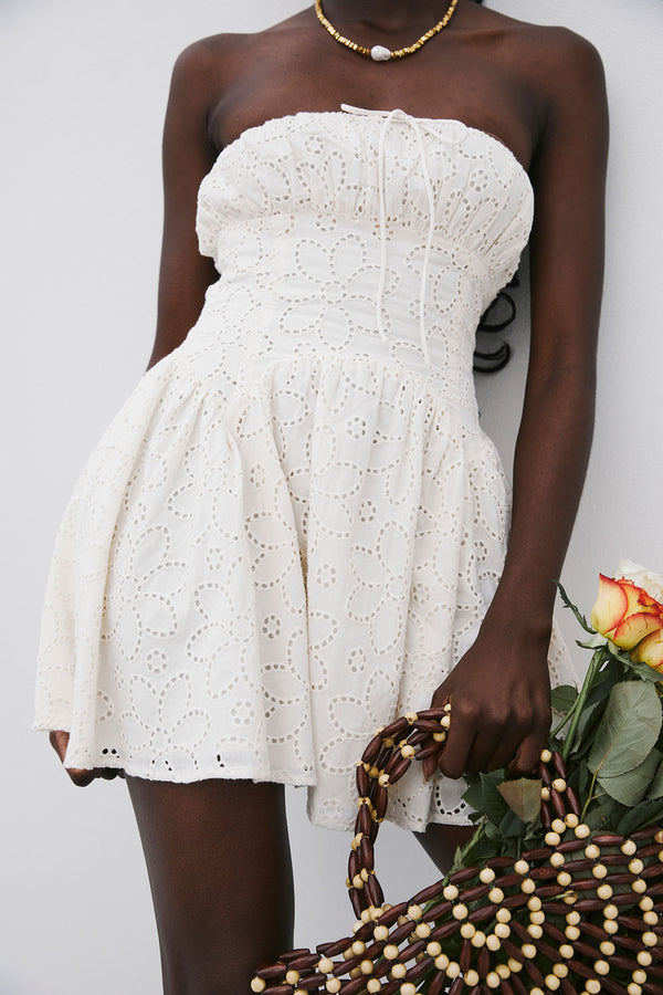 Aura Dress - Broderie