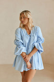 SAMPLE-Ava Dress - Blue
