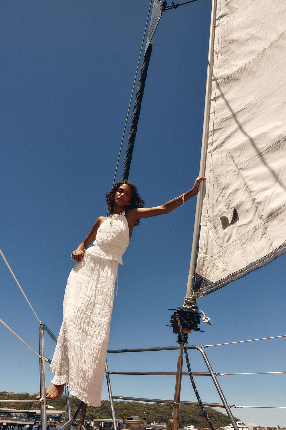 Cabo Dress - White