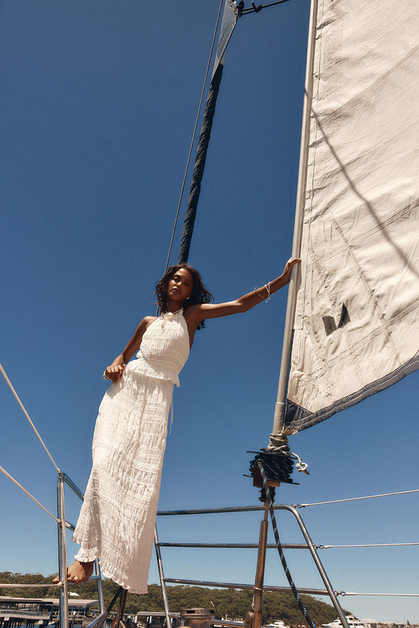 Cabo Dress - White