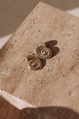 Sundial Earrings - Gold