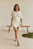 SAMPLE-Lluvia Dress - Butter