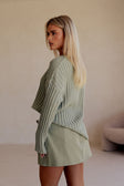 Rocio Wrap Skort - Green
