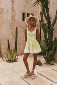 SAMPLE-Stelle Dress - Fiore Festivo