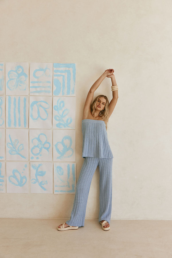 Athena Pants - Blue