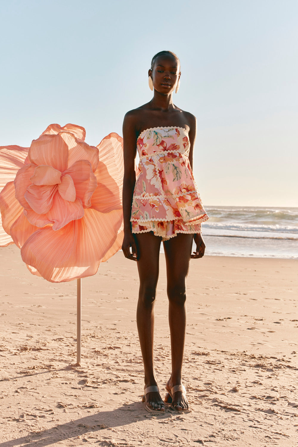 SAMPLE-Hera Playsuit - Desert Rose