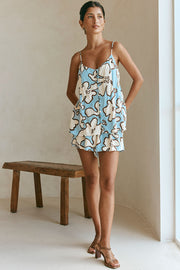 Cian Playsuit - Outline Floral