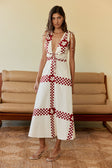 Ayla Dress - Checker Plaid