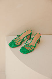 Strappy Amalia Heels - Green