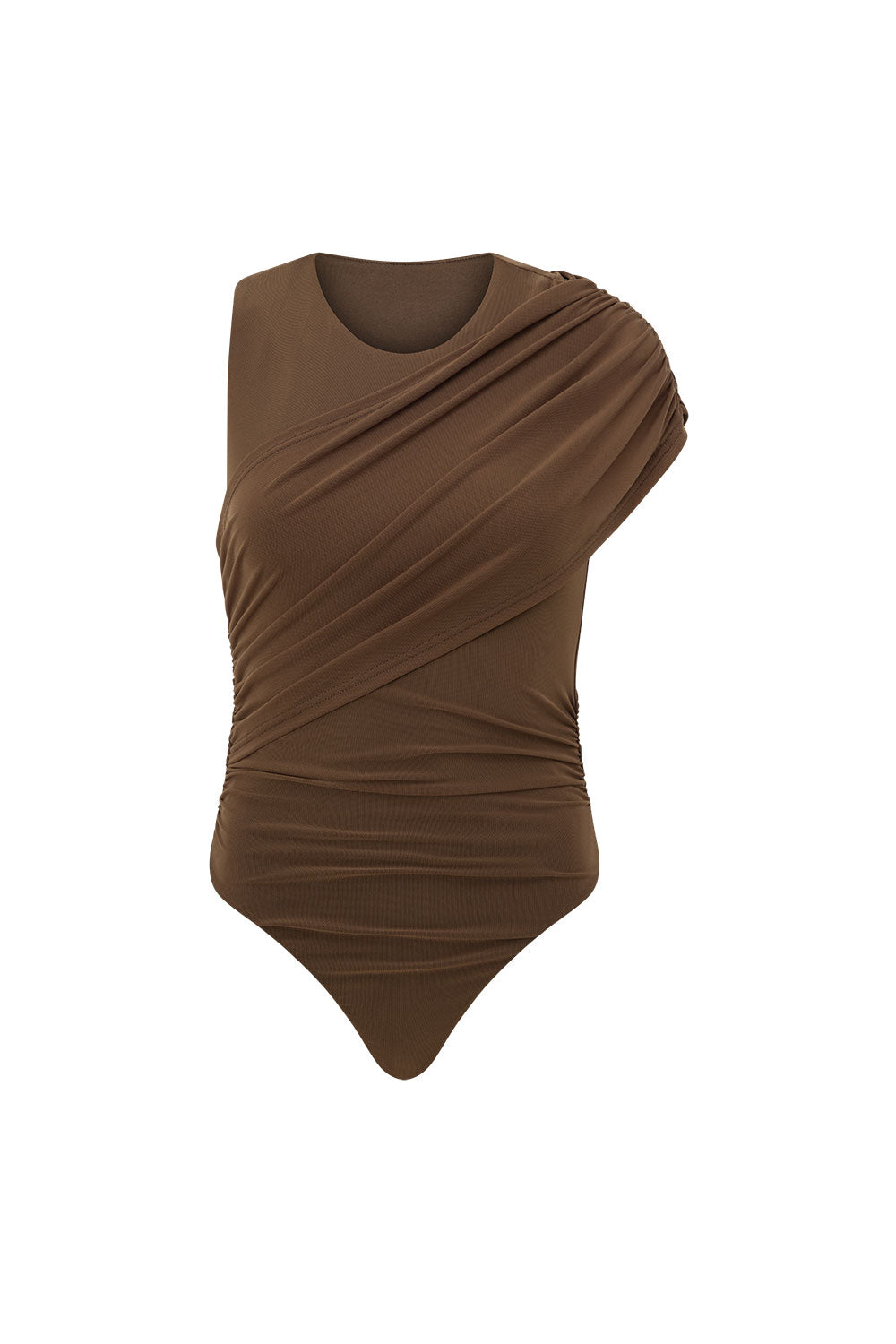 Erika Bodysuit - Mocha Mesh
