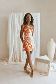 SAMPLE-Sasha Dress - Sunset Botanica