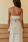 Sirromet Top - Flora Blanco