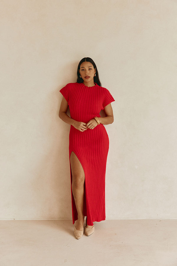 Gemini Dress - Red