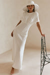 Gizelle Dress - White