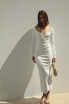 Carmen Dress - White