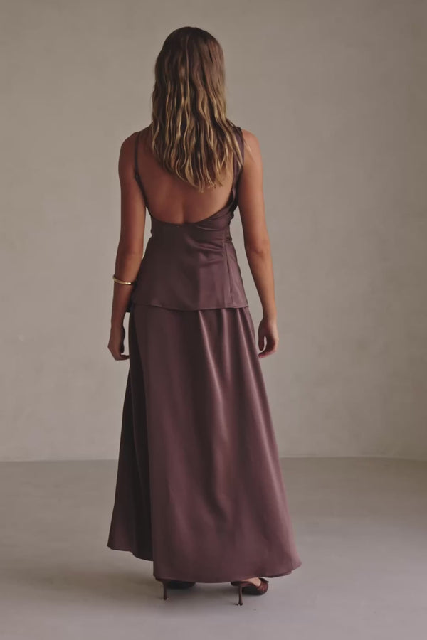 Hailey Top - Chocolate