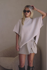 Rocio Wrap Skort - Grey