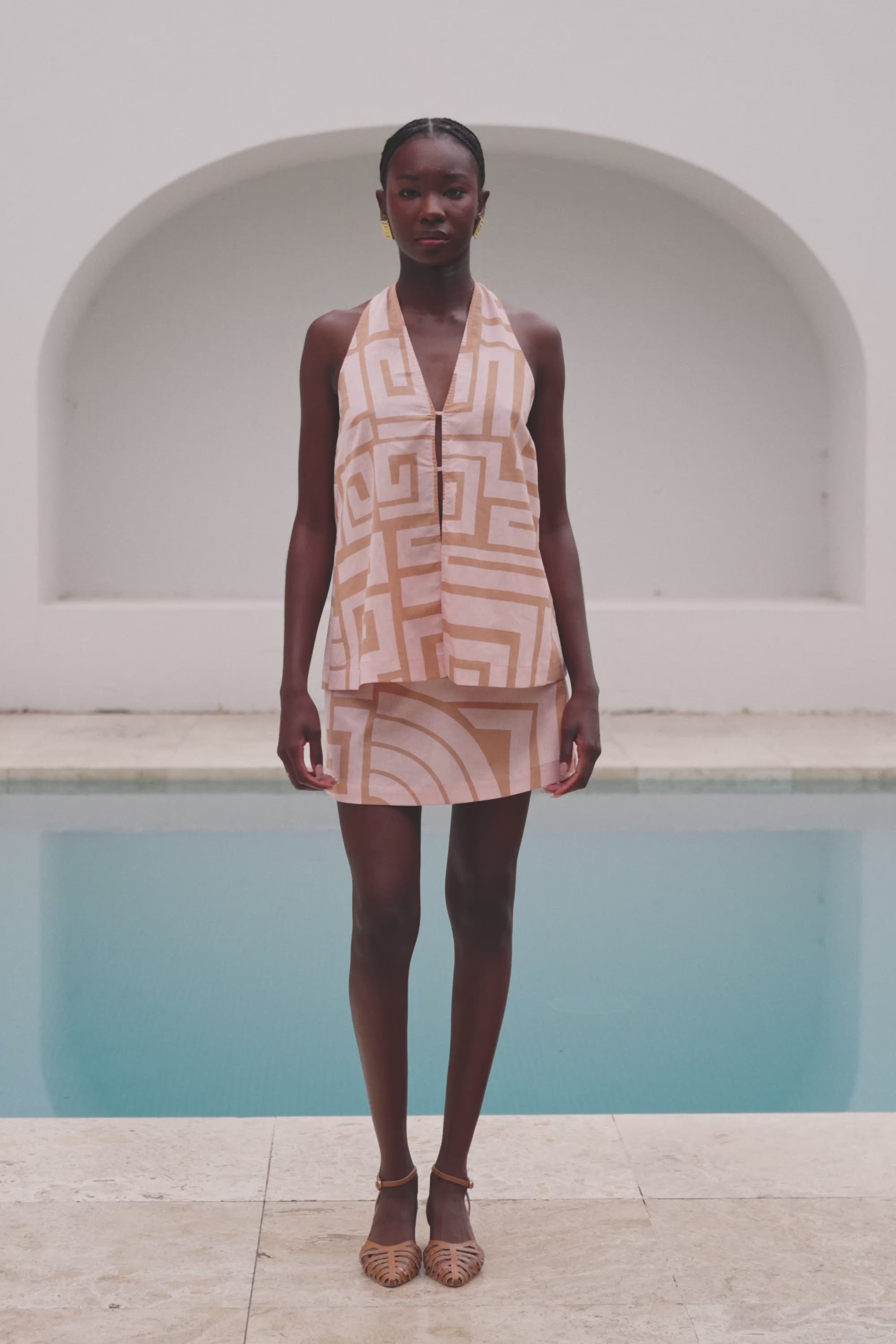 Alora Dress - Hellenic Maze