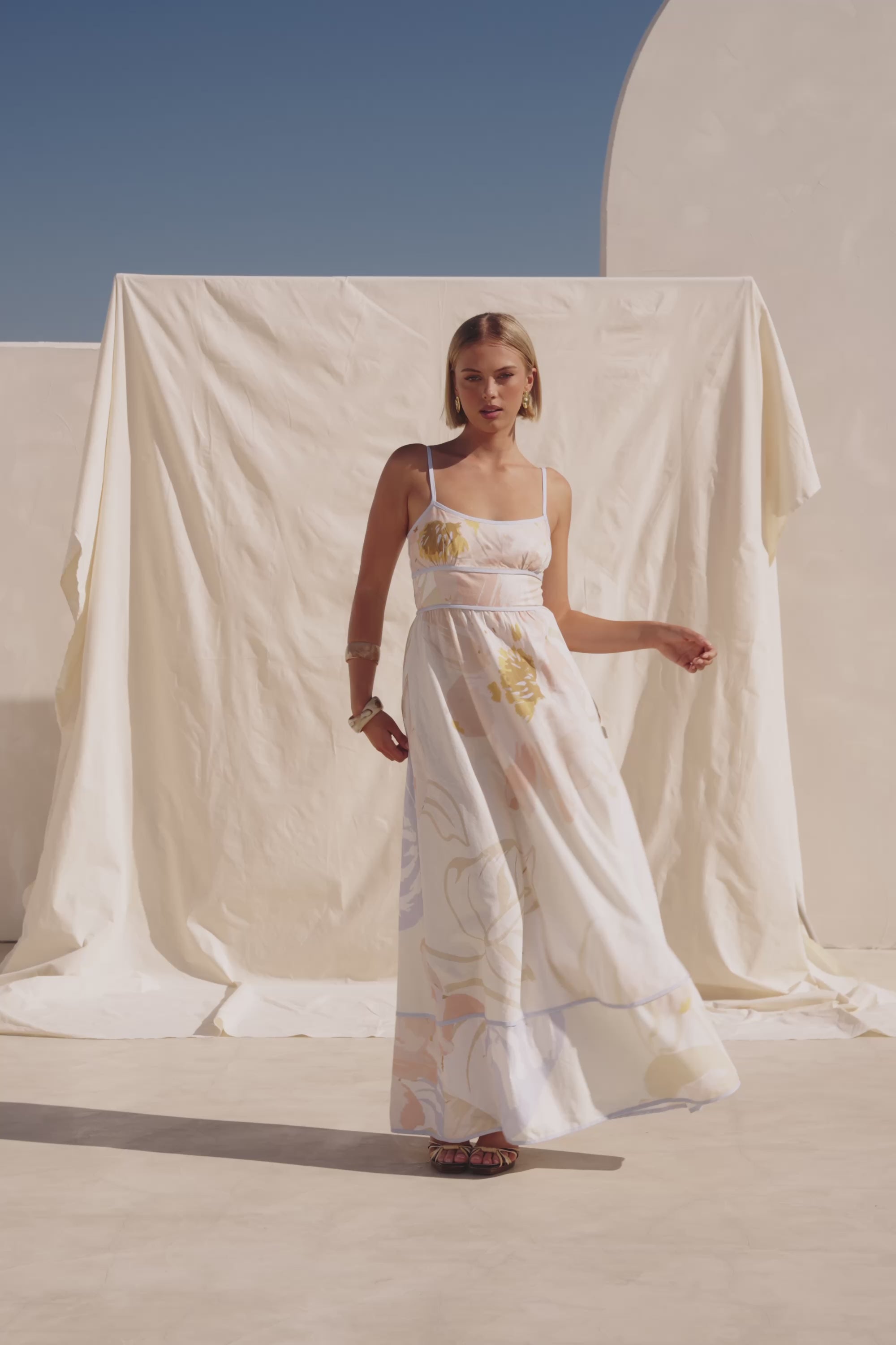 Genevieve Dress - Vintage Bloom