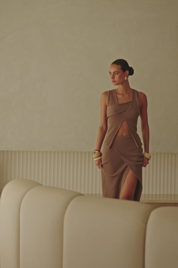 Bridget Skirt - Chocolate