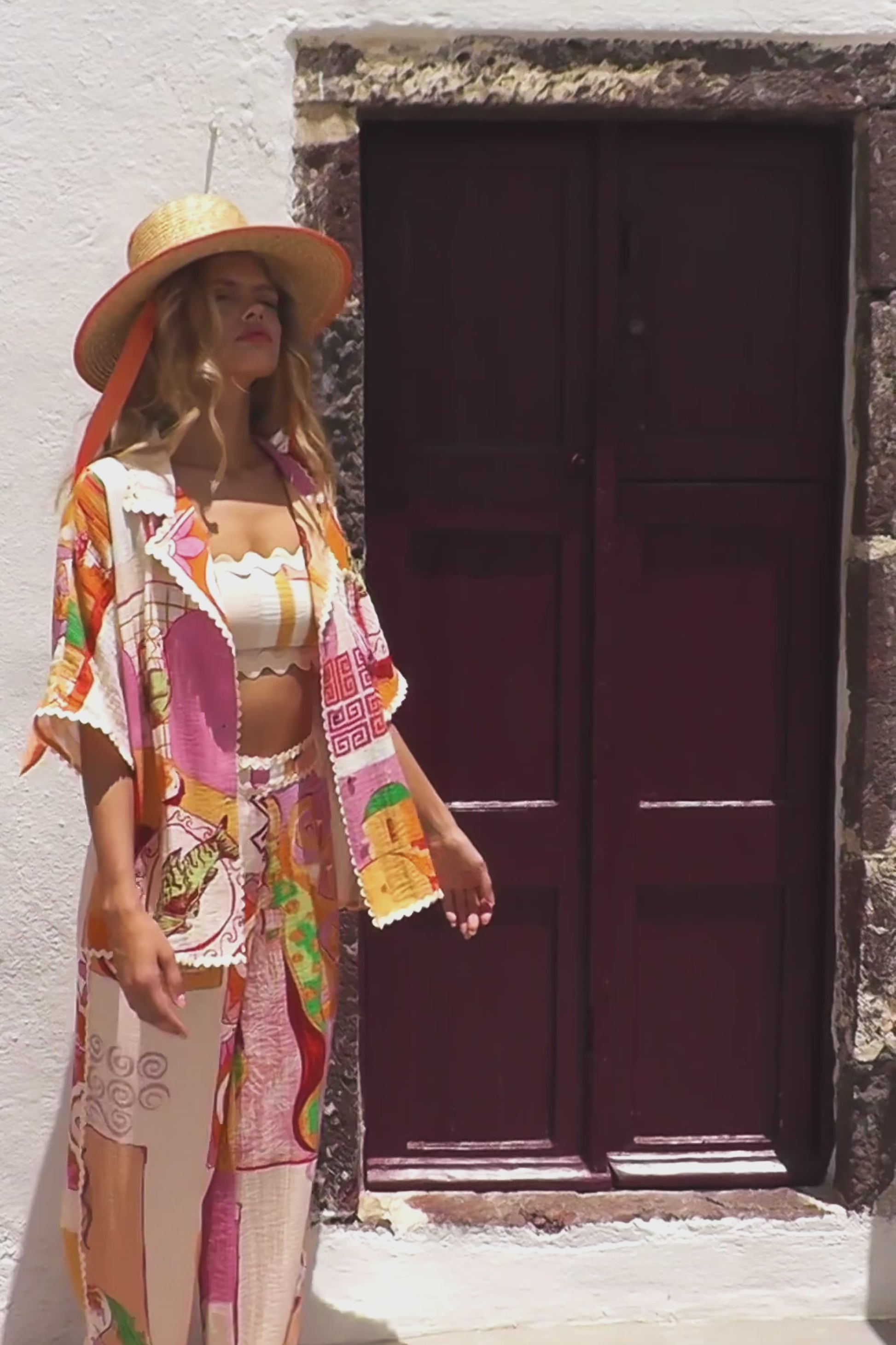 Kelia Top - Theotokos Peach