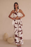 Ellira Jumpsuit - Sunroom Chocolate