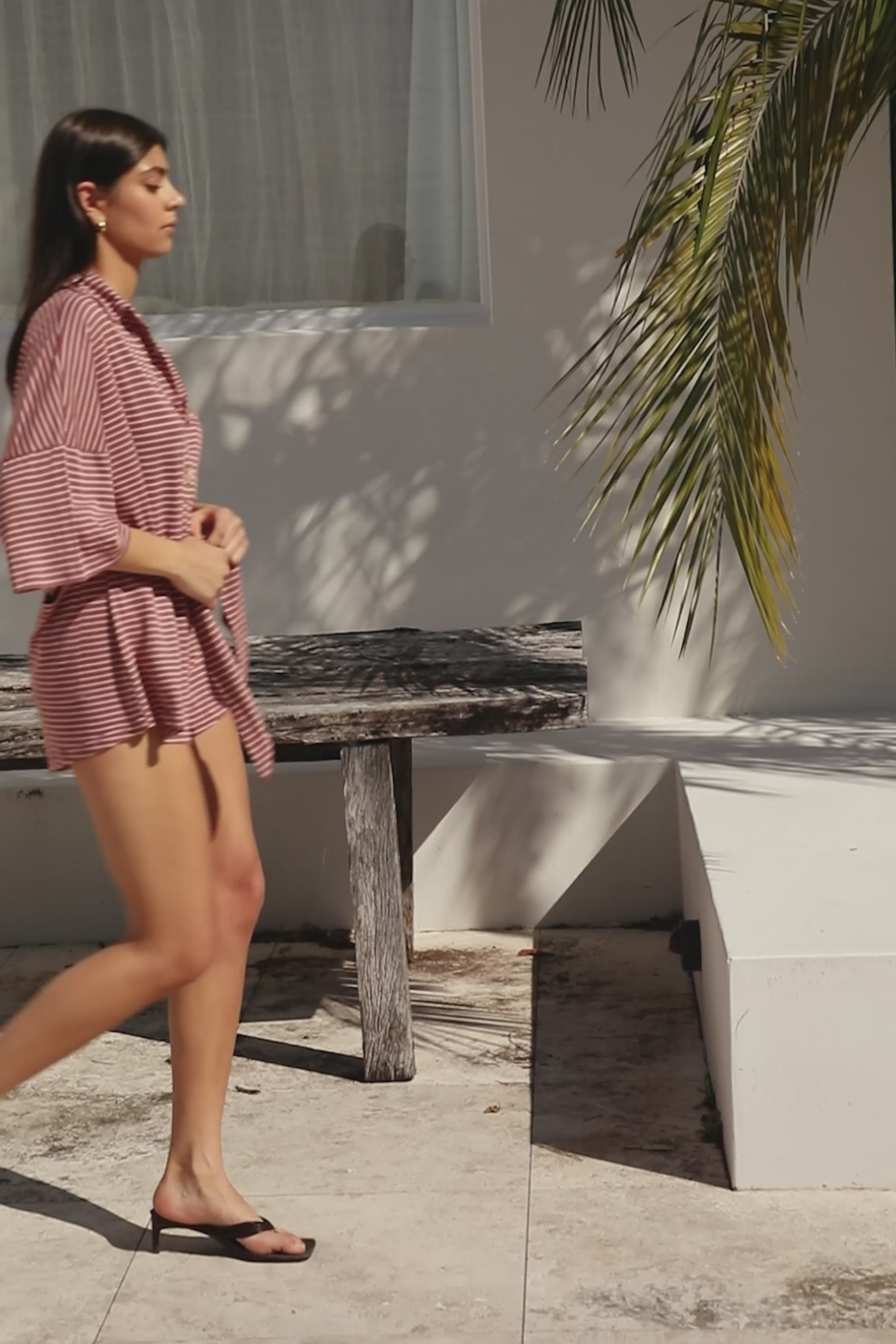 Milena Playsuit - Stripe